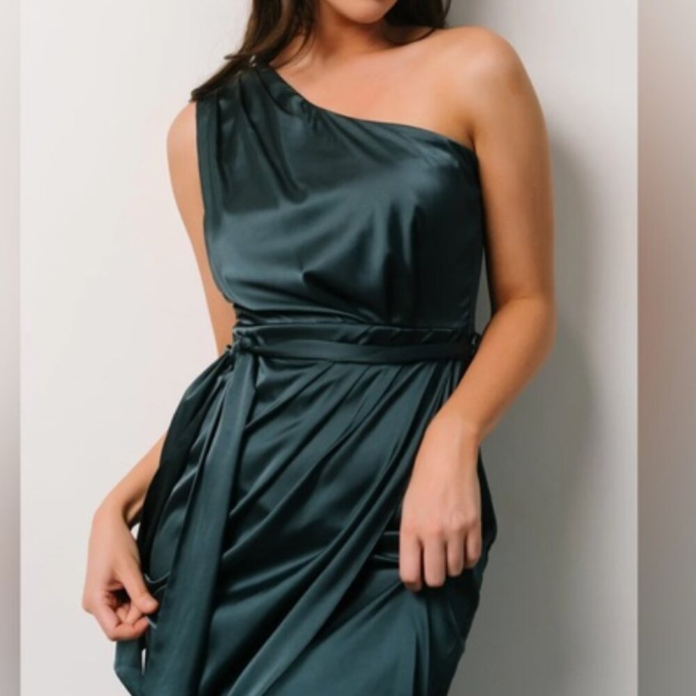 Baltic Born Midi High-Lo Cocktail Dress